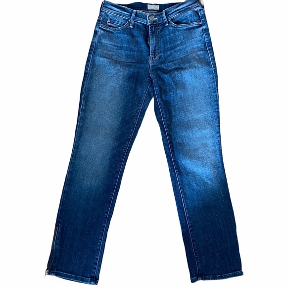 MOTHER “The Rascal” Ankle Zip Jeans 25 - Picture 3 of 10